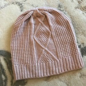 TJD Blush Slouchy Beanie